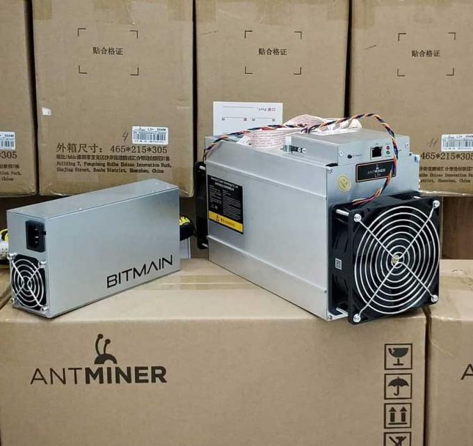 Bitmain Antminer L3+ 504M 800W Scrypt LTC Miner 0.504GH 60MHz 6