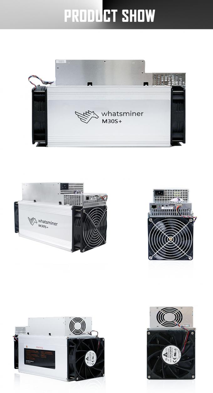 128 Bit Whatsminer M31s 70TH 72TH 74TH Used Miner 600*600*2400MM 2